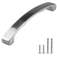 thumbnail image 1 of Modket MH1609 Traditional Classic Kitchen Cabinet Pull Handle — 5-1/2" Overall Length, 5" (128mm) Hole Centers, Brushed Nickel — 5 Packs, 1 of 5