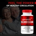 thumbnail image 6 of Genesis Blood Clean Capsules - Official Genesis Blood Cleanse Pills to Maintain Overall Health, All Natural Formula For Healthy and Stable Levels, Blood Cleaner Reviews (60 Capsules), 6 of 8