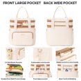 thumbnail image 5 of UKEIN 20L Expandable Insulated Lunch Bag for Women Men, Double Deck Leakproof Cooler Lunch Box, 5-Layer Thermal Lunch Tote for Camping, 5 of 7