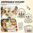 thumbnail image 1 of 20Pcs 9 Inch Disposable Paper Plates Vintage Rabbit Design for Happy Easter Holiday Dining Sturdy Party Tableware for Spring Picnics and Events, 1 of 3