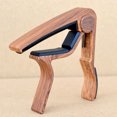 thumbnail image 4 of WRITWAA 2Pcs Ukulele Capo Tool For Pitch Adjustment Elegant Design Brown Aluminum Accessories For Performances, 4 of 8