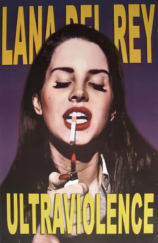 Lana Del Rey Posters & Prints Art Poster Silk Barbados