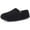 Black, variant on HomeTop Women's Cozy Memory Foam Loafer Slippers Indoor Outdoor