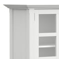 thumbnail image 4 of Acadian 62 inch Wide Solid Wood Wide Storage Cabinet in White, 4 of 14
