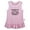Pink Sleeveless Dresses, variant on Daddy's Little Rolling Buddy Funny Dresses For Baby, Newborn Babies Skirts, Infant Princess Dress, 0-24M Kids Graphic Clothes (Pink Raglan Dresses, 0-6 Months)