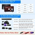 thumbnail image 2 of Pack of 2 Universal Remote for Roku Remote, for Roku Player Remote, for Roku TV Remote, for Roku Box 1 2 3 4, Roku Express, Roku Premiere, Roku Ultra, 2 of 6