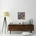 thumbnail image 2 of Global Gallery Daphne Brissonnet 'Bohemian Wings VII Aubergine' Canvas Wall Art, 2 of 4