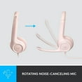 thumbnail image 3 of Logitech H390 Rotating Noise Reduction Mic, Digital Stereo Sound, Wired On Ear USB Headset, 3 of 5