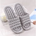 thumbnail image 3 of HBGVBA Men Shower Shoes Quickly Dry Water Drainage Bathroom Summer Lightweight Comfortable Indoor Outdoor Daily House Shoes 42, 3 of 5