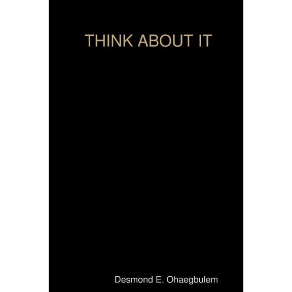 Think about It, (Paperback)