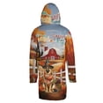 thumbnail image 2 of Thanksgiving German Shepherd Pilgrim Grateful, Thankful, Blessed Fall Welcome All Over Print 3D Hooded Duffle Toggle Coat Alsatian Dog Lover Gifts - 00021, 2 of 6