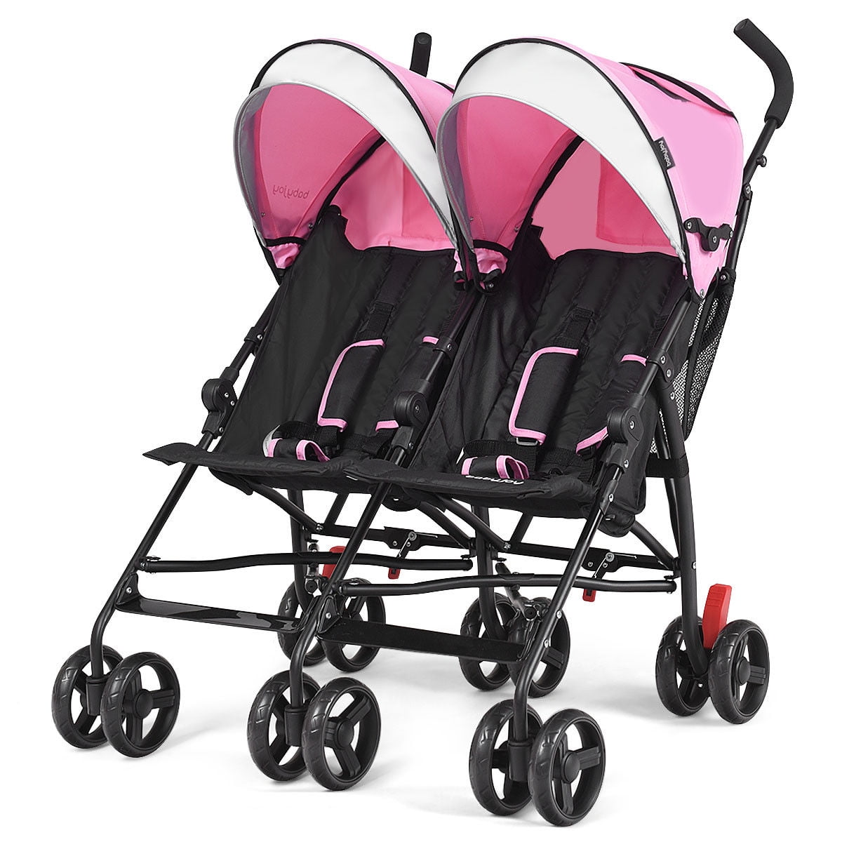 baby joy foldable double stroller