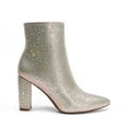 thumbnail image 2 of Dream Pairs Women's Short Ankle Booties with Pointed Toe and Chunky Heel, 2 of 7
