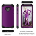 thumbnail image 2 of JTCASES for Samsung Galaxy Note 9 Case, Drop Resistant Corners, Wireless Charging, Heavy Duty Shockproof Hybrid Hard PC Bumper, Camera Protection, Skin-feel Anti-scratch Tough Cover, Purple, 2 of 9