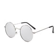 thumbnail image 1 of Langgg Hommes Femmes Lunettes de Soleil Rondes à Monture Métallique Cercle Lentille en Résine Protection UV Lunettes Unisexes Femmes Hommes Lunettes de Soleil, 1 of 9