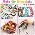 thumbnail image 6 of Friendship Bracelet Making Toys for Girl , Friendship DIY Craft Kit for 8-14 Years Old Kid Jewellery Making Kits Birthday Gifts , Present for Girls, 6 of 7