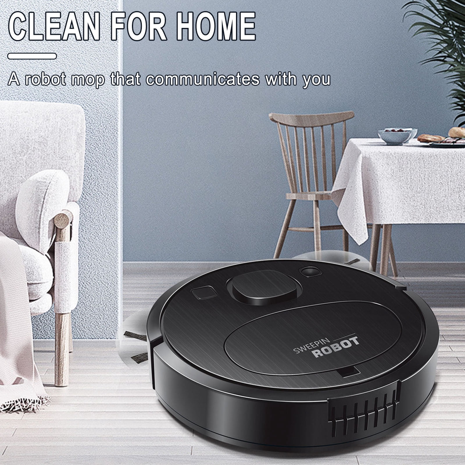 Robot Aspirateur IRobot - Mini Balayage Intelligent - Machine Tout-en-un Sans Fil