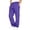 Purple, variant on Hsovts Men's Open Bottom Sweatpants Casual Baggy Wide Leg Loose Fit Fleece Sweat Pants Multi‑Color Options For Tall Guys Black 2xL