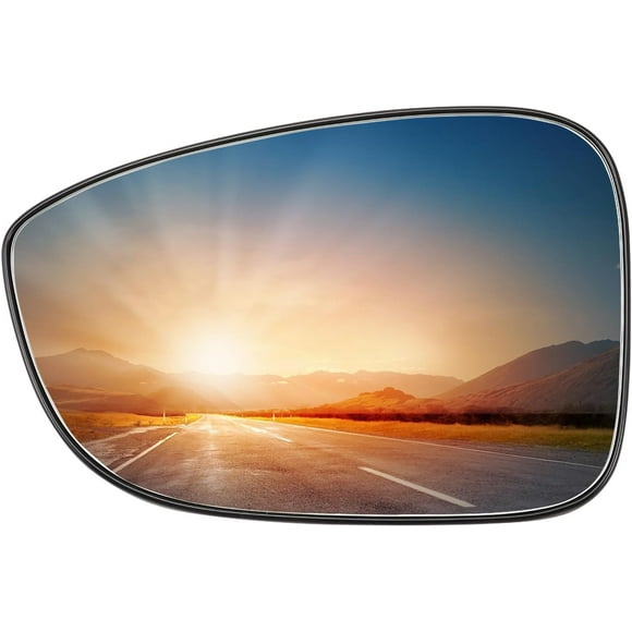 Passenger Side Mirror Replacement for Honda Accord Right Side Mirror Glass Rear View Mirrors Glass with Power Heated
