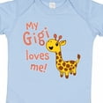 thumbnail image 4 of Inktastic My Gigi Loves Me- Cute Giraffe Boys or Girls Baby Bodysuit, 4 of 5
