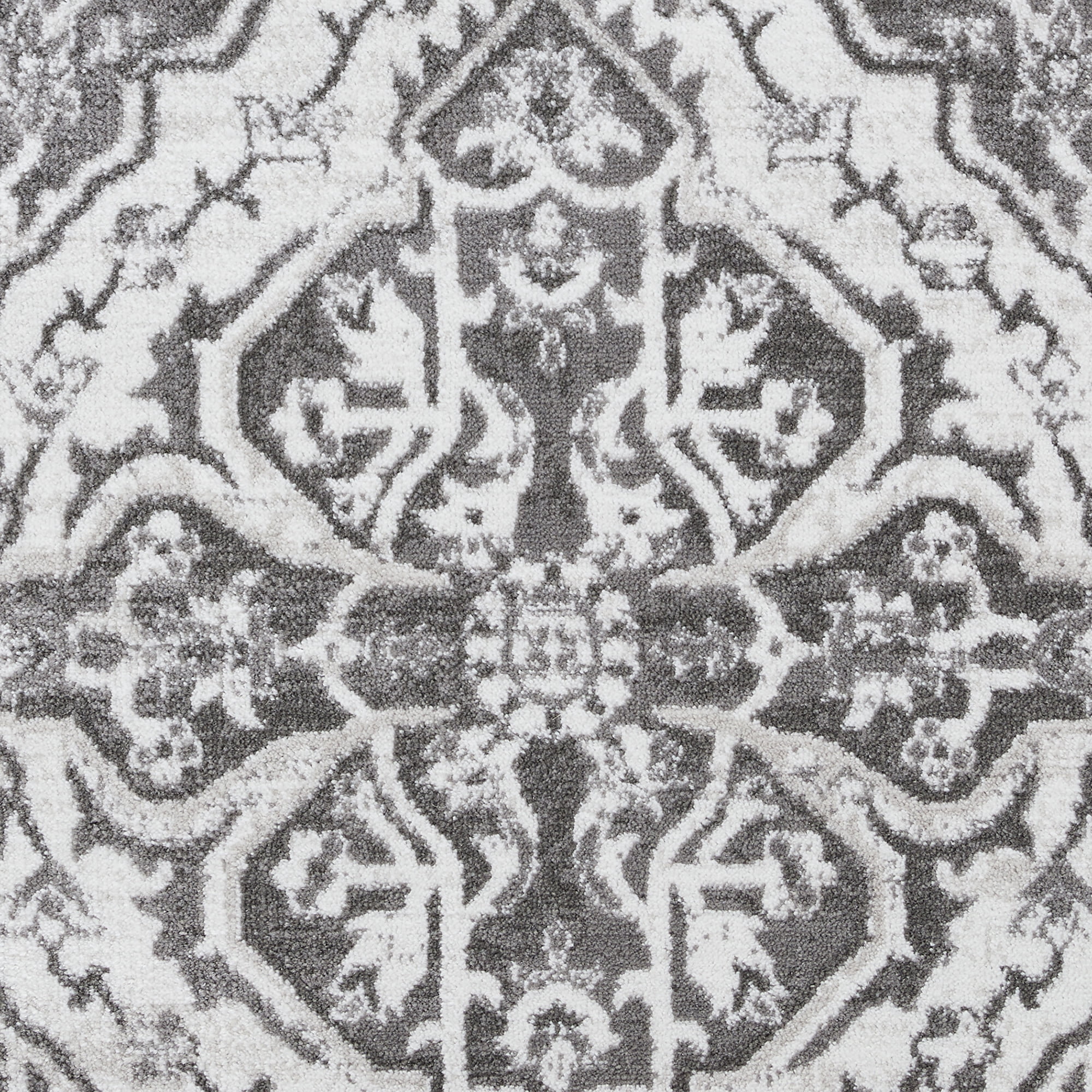 Loomaknoti Rhane Valok 3' x 5' Gray Oriental Indoor Accent Rug