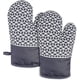 thumbnail image 1 of Oven gloves, 550 heat-resistant silicone kitchen gloves, kitchen non slip silicone handle, kitchen gloves, oven, pastry, barbecue., 1 of 4
