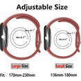 thumbnail image 3 of MYKOMI 4Pcs Active Band for Google Pixel Watch 3 Bands 41mm/Pixel Watch 2 Band for Women/Men,Sport Waterproof Silicone Strap for Google Pixel Watch Band Replacement Wristband, 3 of 8