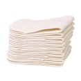 thumbnail image 1 of Paquete de 10 pañales de tela para bebé que cambian los pañales de bolsillo para recién nacidos, insertos absorbentes, transpirables, cómodos, de viaje, forros suaves, fibra de bambú Inevent BA000359-01, 1 of 7