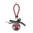 thumbnail image 2 of Eternal Flower Keyring Beautiful Rose Pendant Handmade Preserved Keychain for DIY Car Home Decoration, 2 of 6