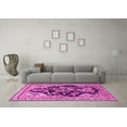 thumbnail image 3 of Ahgly Company Indoor Rectangle Persian Pink Traditional Area Rugs, 5' x 8', 3 of 4