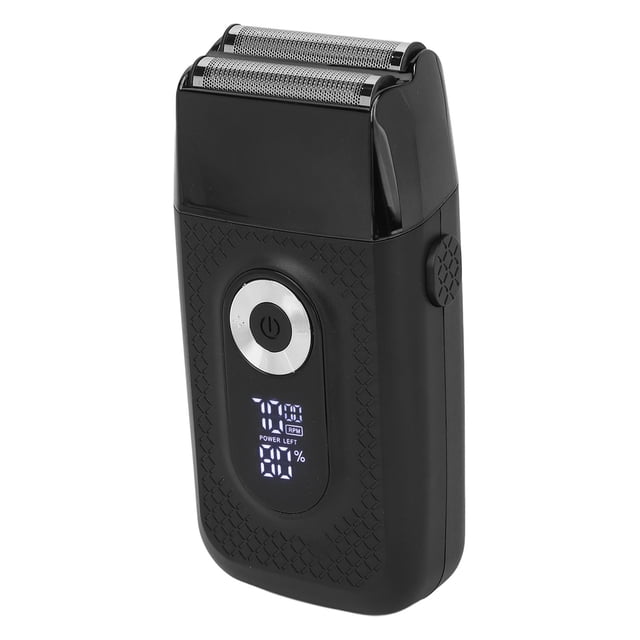 Tondeuse à Barbe Électrique, Coupe-Barbe USB Réglable 3 Vitesses pour la Maison