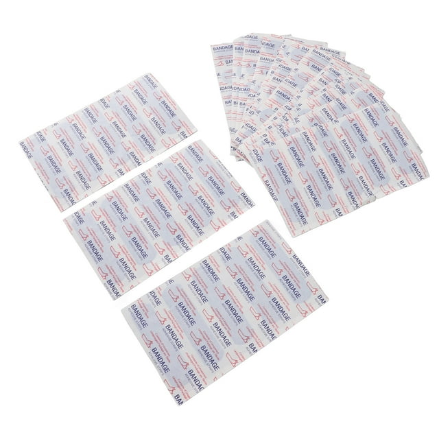 Vendas De Tela Detectables De Metal Azul, Vendas Detectables Azules, Barra De Aluminio Impermeable De Alta Visibilidad De 100 Unidades Para Escuelas