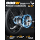 thumbnail image 2 of Bicicleta Electrica Plegable Honey whale F6-S Negro, 2 of 6