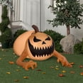 thumbnail image 2 of Gemmy Industries Yard Inflatables Pumpkin Monster, 4 ft, 2 of 5