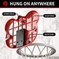 thumbnail image 6 of Bath Toys for Toddlers – Bathtub Basketball Hoop with 4 Soft No-Hole Balls, 6 of 6