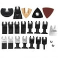 thumbnail image 2 of Oscillating Multitool, Oscillating Saw Blades, Wood Cutting Kit 26Pcs Universal Oscillating Multi Tool Blades for Wood Household Metal Plastics Workshop, 2 of 8