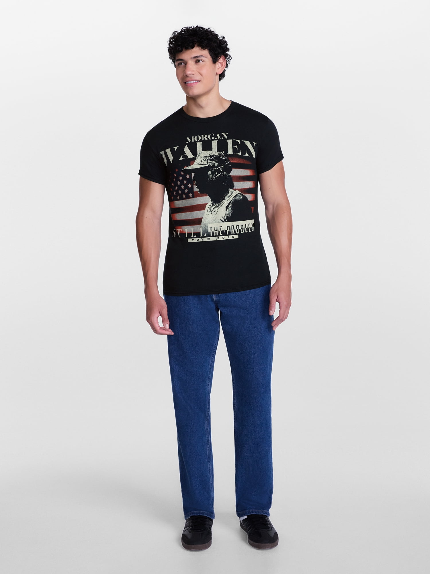 Morgan Wallen Men's and Big Men's Graphic Tee with Short Sleeves, Sizes S-3XL