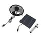 thumbnail image 2 of Ventilador Solar Para Exteriores, Práctico, Ligero, Multifuncional, De 6 Pulgadas, Duradero, Con Panel Solar, 6 W, Con Soporte Estirable Para Acampar, Pescar Al Aire Libre, 2 of 7