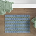 thumbnail image 2 of Martex Expression Sculpted Bath Rug, Sky Blue/Sage, 2 of 9