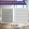 thumbnail image 5 of 14x20x1 Reusable Air Filter,MERV 8 Electrostatic Aluminum AC/HVAC Furnace Filter,Washable Permanent Air Filters for Home/Office，Easy to Install, Fresher Air(Actual Size:13.5x19.75x0.82Inch), 5 of 8