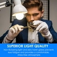 thumbnail image 2 of ENERGETIC A19 LED Light Bulb, 12Watts(75W Equivalent), 4000K Cool White, 1200lm, UL Listed, E26 Base, 12-Pack, 2 of 6
