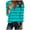 A-Sky Blue, variant on Xunlbb Women's Long Sleeve T-Shirt V-Neck Loose Fits Soft Knit Warm Top Women's Solid Color Stripe Print Regular Sleeve Top, S-2XL