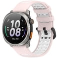 thumbnail image 1 of 22mm Smart Sports Watch Two-Color Silicone Replacement Strap, Breathable, Lightweight, Sweat & Water Resistant, Versatile for Various Occasions, 1 of 5