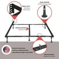 thumbnail image 4 of Hollywood Low Profile Premium Lev-R-Lock Bed Frame, All Sizes, 4 of 11