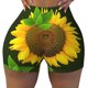 thumbnail image 2 of Fotbe Sunflower Shorts Sin Costuras – Shorts Deportivos de Cintura Alta para Mujer, Elásticos para Gimnasio, Yoga, Running o Ciclismo-Medium, 2 of 8