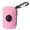 Pink, variant on Nylon Pet Waste Bag Dispenser With Mesh Design Carabiner For Dog Walking Outdoor Pet Supplies