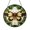 Acrylic 3.5 Inch, variant on Decorative Round Window Panel – Moth Nature Design