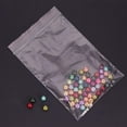 thumbnail image 6 of 100pcs Zip Lock Bags Clear Top Seal Bags Single Track Seal Top Bag for Hardware Beads Hobbies and Crafts 15x10cm, 6 of 6