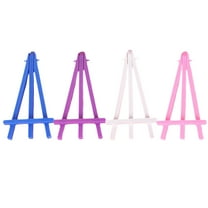 MEIBUTYUP Simple Tabletop Easel in Assorted Colors, Ideal for Displaying Collectibles, Photos, and Small Artwork