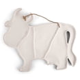 thumbnail image 3 of STPgoods Cow and Village Handmade Ceramic Hanging Wall Decoration Outdoor Indoor Home Decor, 3 of 5